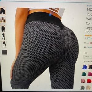 Amazon butt lift leggings Size Small